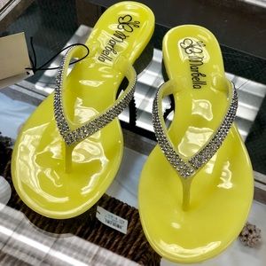 🌴Rhinestone Flip Flops🌴 Brand New
